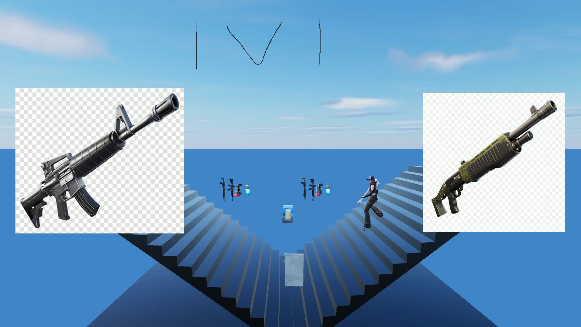 Isey's 1v1 — Fortnite Creative map