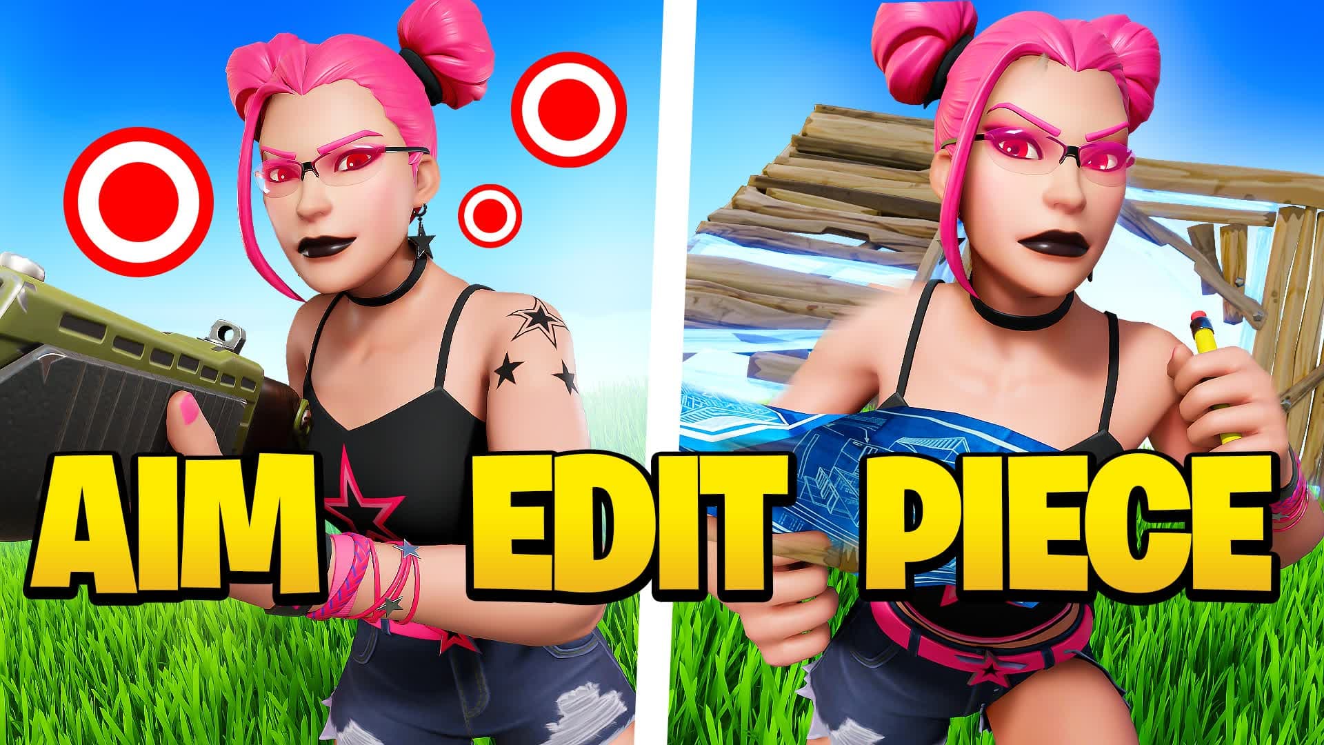 Aim|Edit|Piece Control 🎯 New Training — Fortnite Creative map