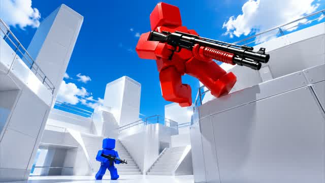 RED VS BLUE ZONE 🔴🔵 — Fortnite Creative map cover art