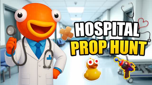THE HOSPITAL PROP HUNT 🏥 — Fortnite Creative map