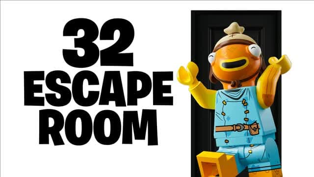 32+ ESCAPE ROOM — Fortnite Creative map