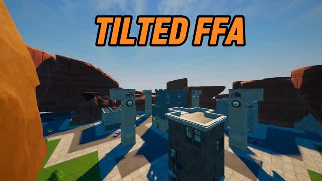Tilted Free for all — Fortnite Creative map cover art