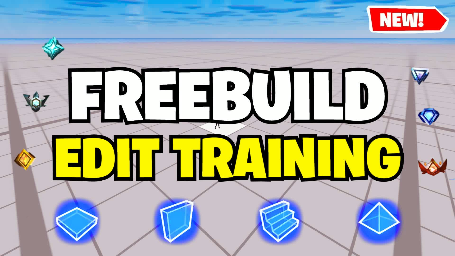 FFA FREE BUILDING — Fortnite Creative map