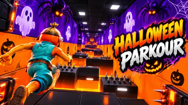🎃HALLOWEEN PARKOUR🎃👻SPOOKY HARD👻 — Fortnite Creative map