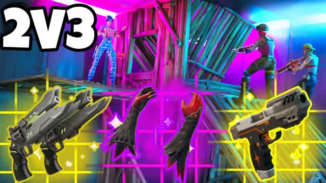 PIECE CONTROL 3v2 TOKA — Fortnite Creative map