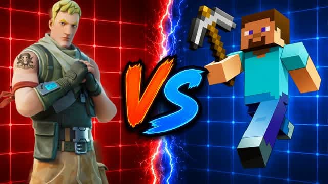 RED VS BLUE 🔵🔴 STEVE — Fortnite Creative map