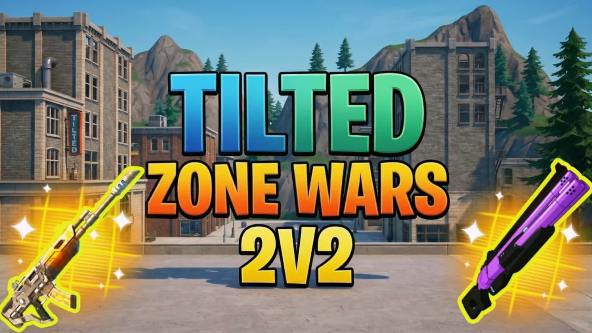 TILTED ZONE WARS 2V2 — Fortnite Creative map