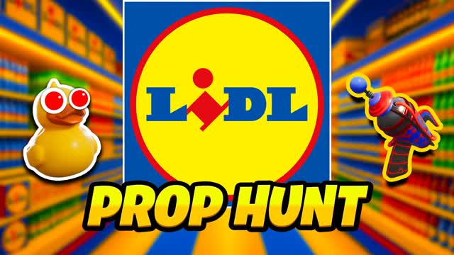 LIDL PROP HUNT 🛒 SHOP — Fortnite Creative map cover art