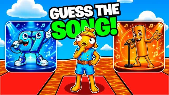 🎶 GUESS THE BRAINROT SONG 🎶 [MUSIC] — Fortnite Creative map cover art