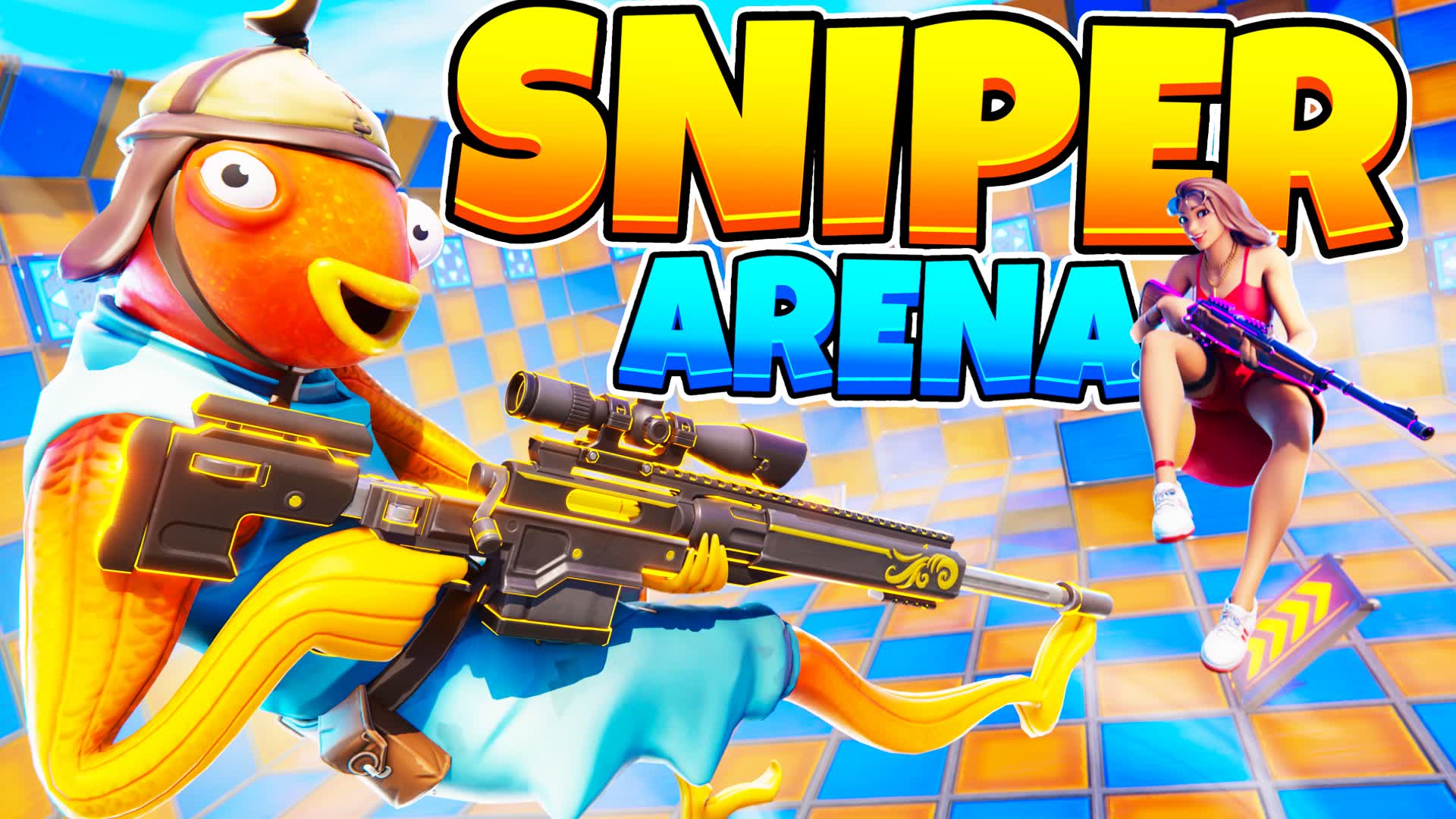 SUPER SNIPER ONE SHOT ⭐ — Fortnite Creative map