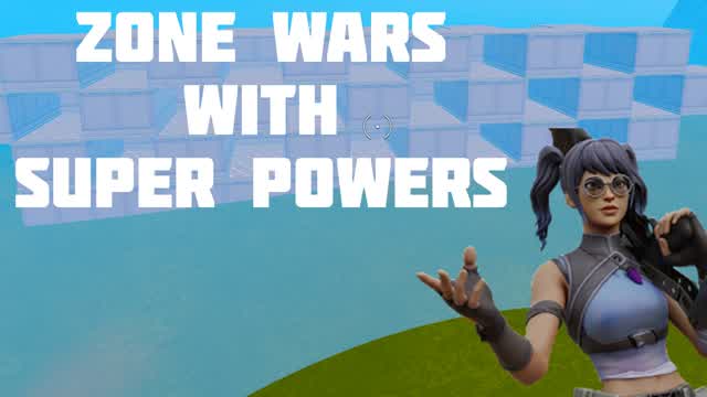 SUPER ZONE WARS — Fortnite Creative map cover art