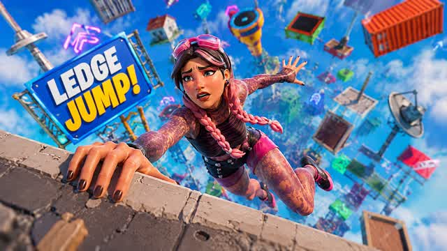 Ledge Jump — Fortnite Creative map cover art