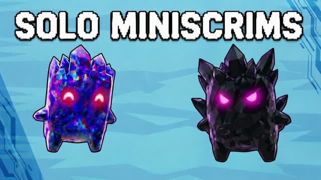 SOLO MINISCRIMS — Fortnite Creative map cover art