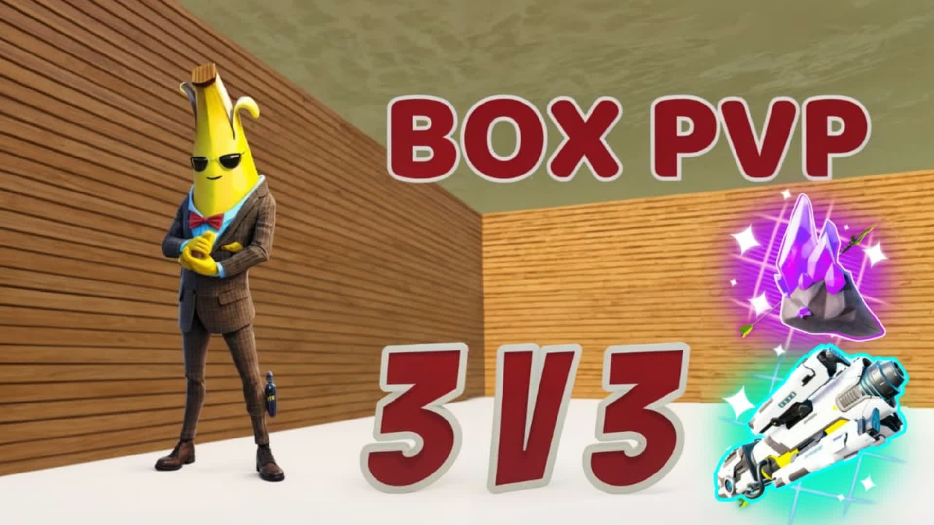 BOX PVP 3V3 — Fortnite Creative map
