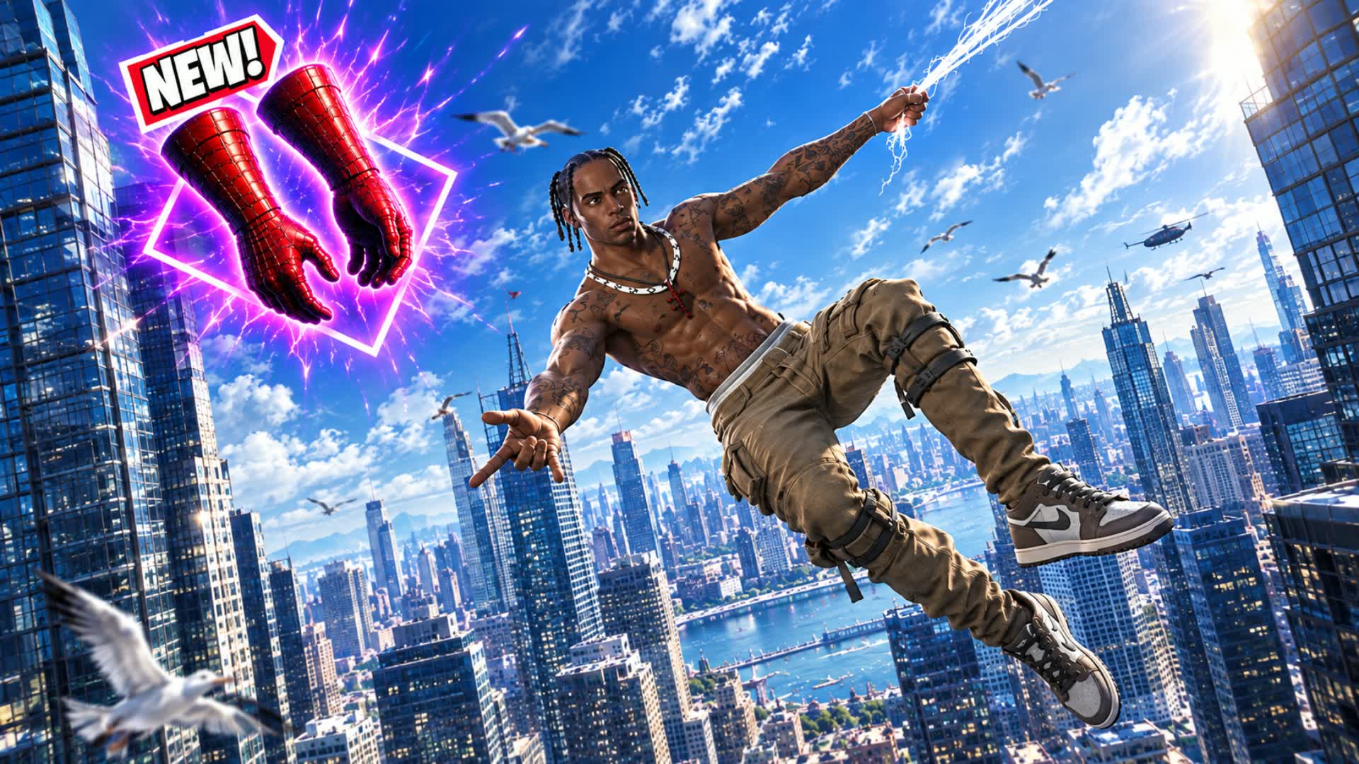 🎯SPIDER RICH CITY AND GUN GAME😎! — Fortnite Creative map