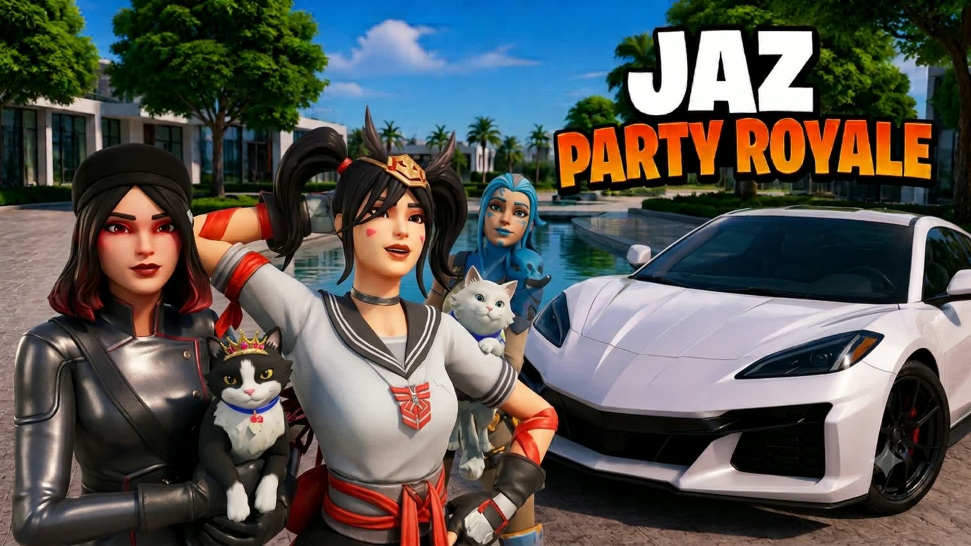 🎡 JAZ PARTY ROYALE 2.0 🎡 — Fortnite Creative map