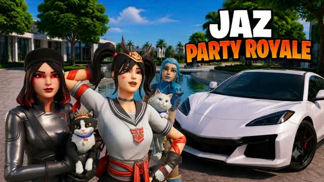🎡 JAZ PARTY ROYALE 2.0 🎡 — Fortnite Creative map cover art