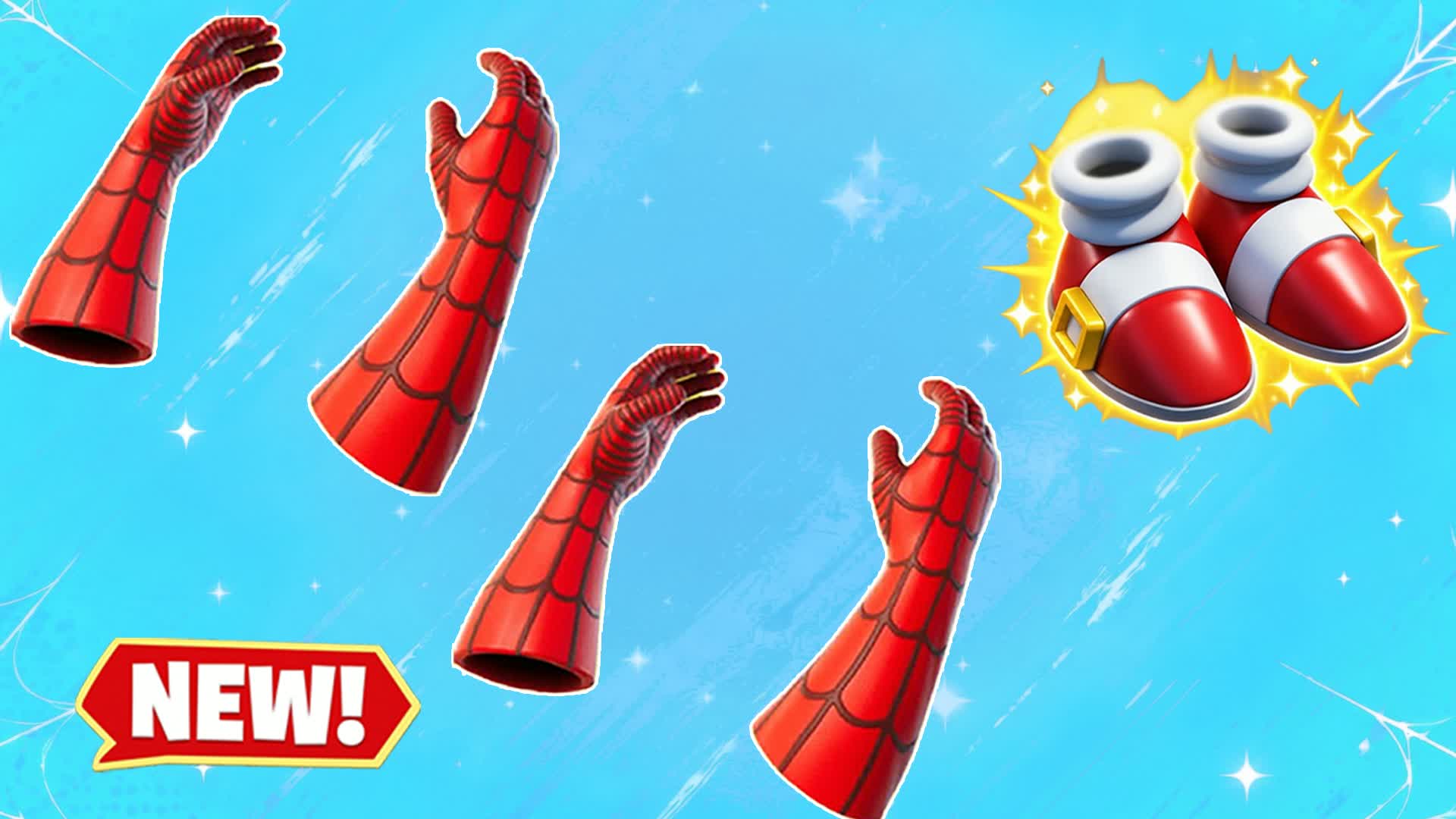 SPIDER-MAN RED VS BLUE RUSH 🔴🔵 — Fortnite Creative map