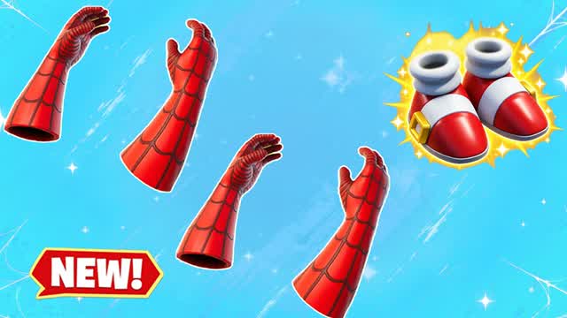 SPIDER-MAN RED VS BLUE RUSH 🔴🔵 — Fortnite Creative map