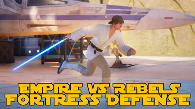 Empire vs. Rebels: Fortress Defense — Fortnite Creative map