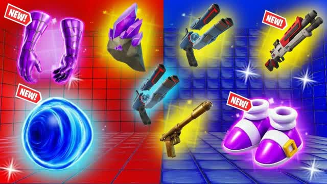 RED VS BLUE FIGHT FOR SUPREMACY 🔴🔵 — Fortnite Creative map