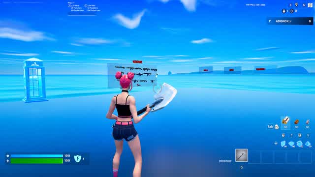 AdignoX 1V1 — Fortnite Creative map cover art