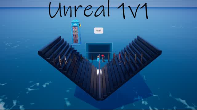 UNREAL 1v1 Practice 🚀 — Fortnite Creative map cover art