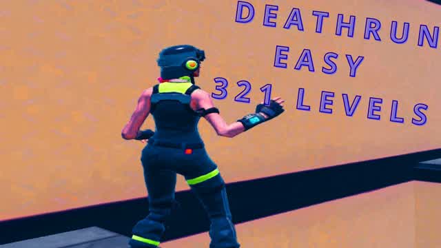 DEATHRUN EASY 321 LEVELS — Fortnite Creative map