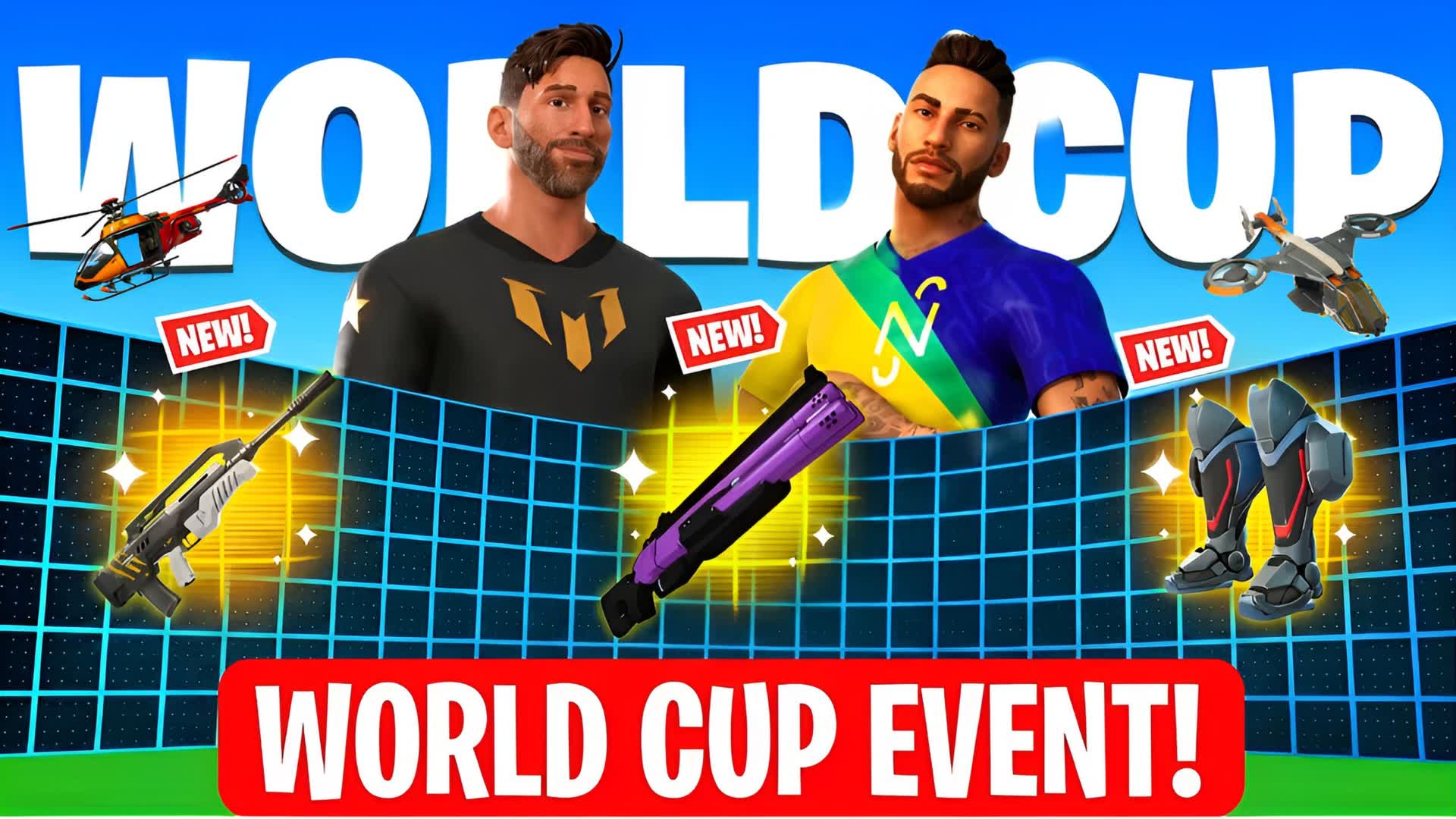 WORLD CUP 1V1 FFA — Fortnite Creative map