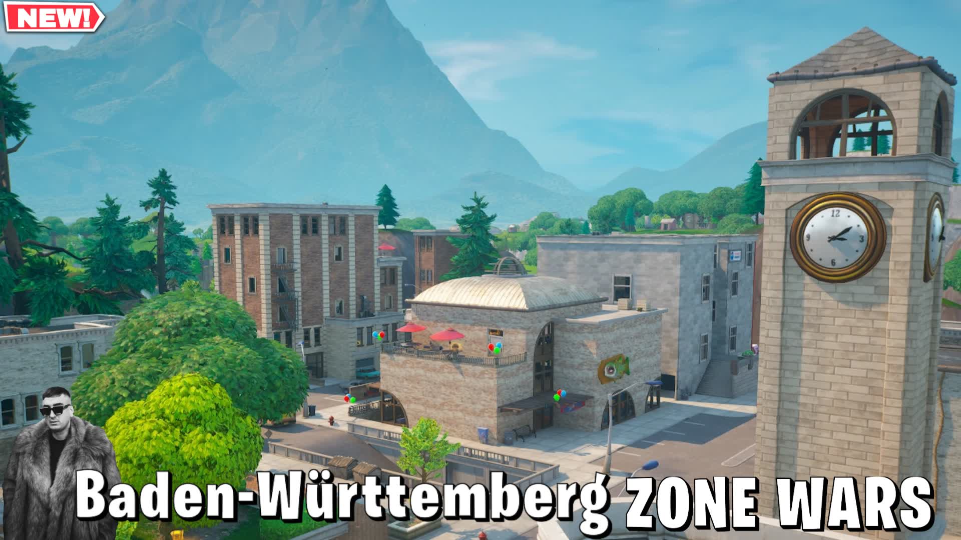 Baden-Württemberg ZONE WARS — Fortnite Creative map