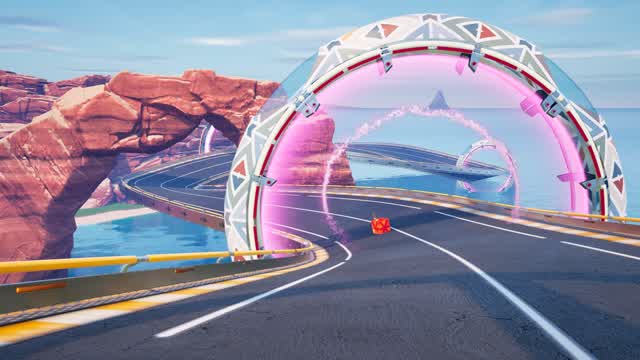 Race of Madness — Fortnite Creative map cover art