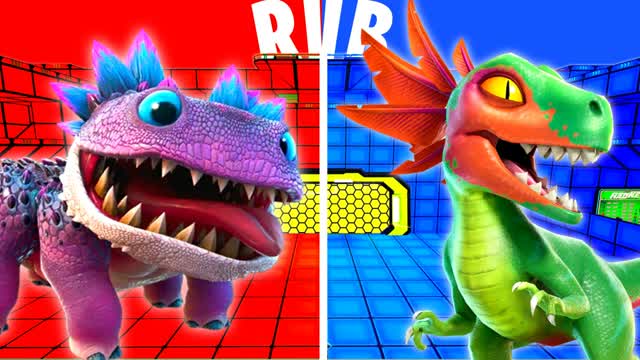 CREATURE RED VS BLUE 🔴🔵 — Fortnite Creative map