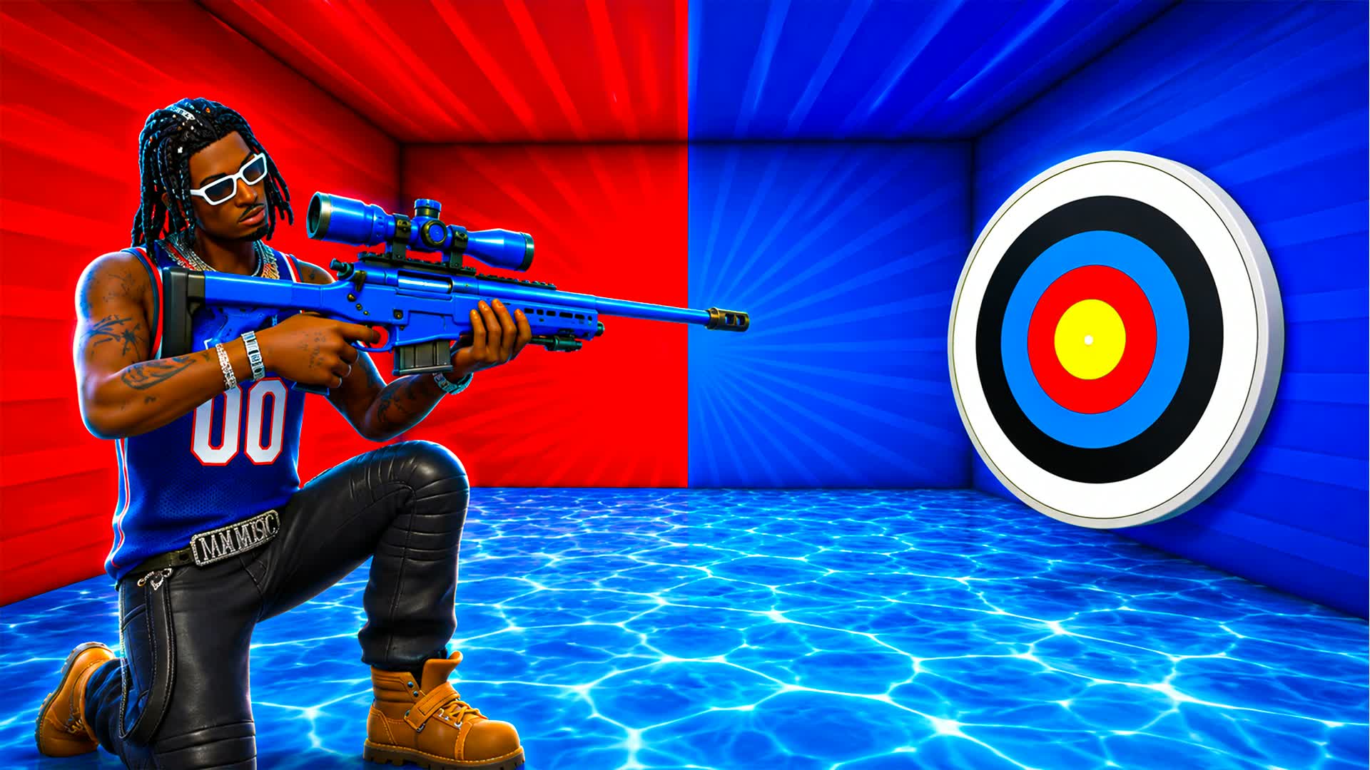 TRICKSHOT SKIRBY PARKOUR BLUR — Fortnite Creative map