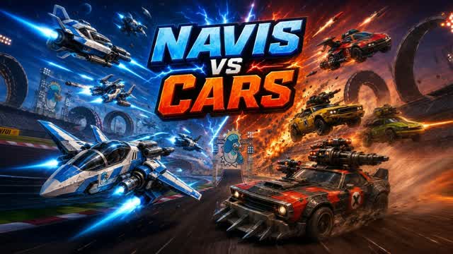 navis vs cars — Fortnite Creative map