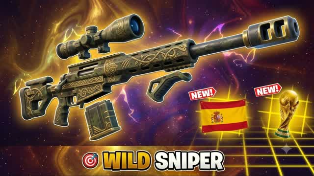 WILD SNIPER ONE SHOT ver2 — Fortnite Creative map
