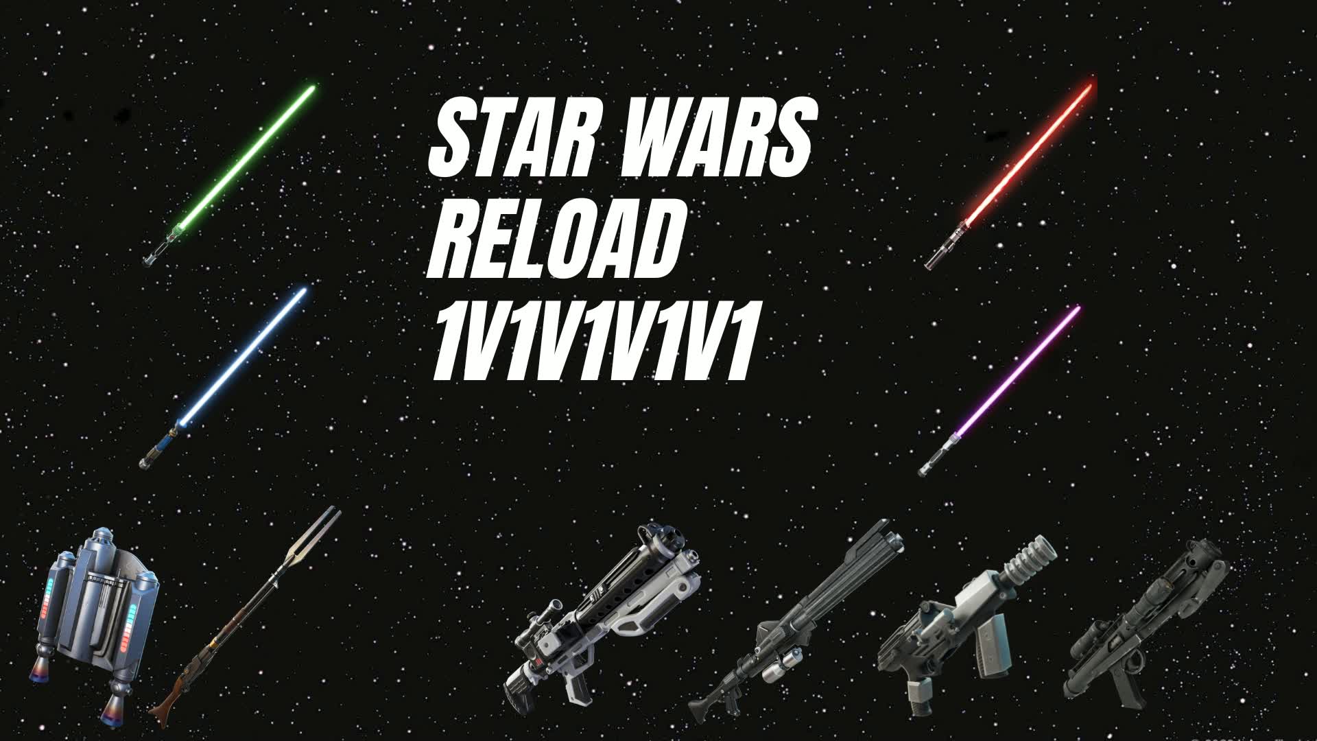STARWARS1V1v1v1RELOADMAP — Fortnite Creative map