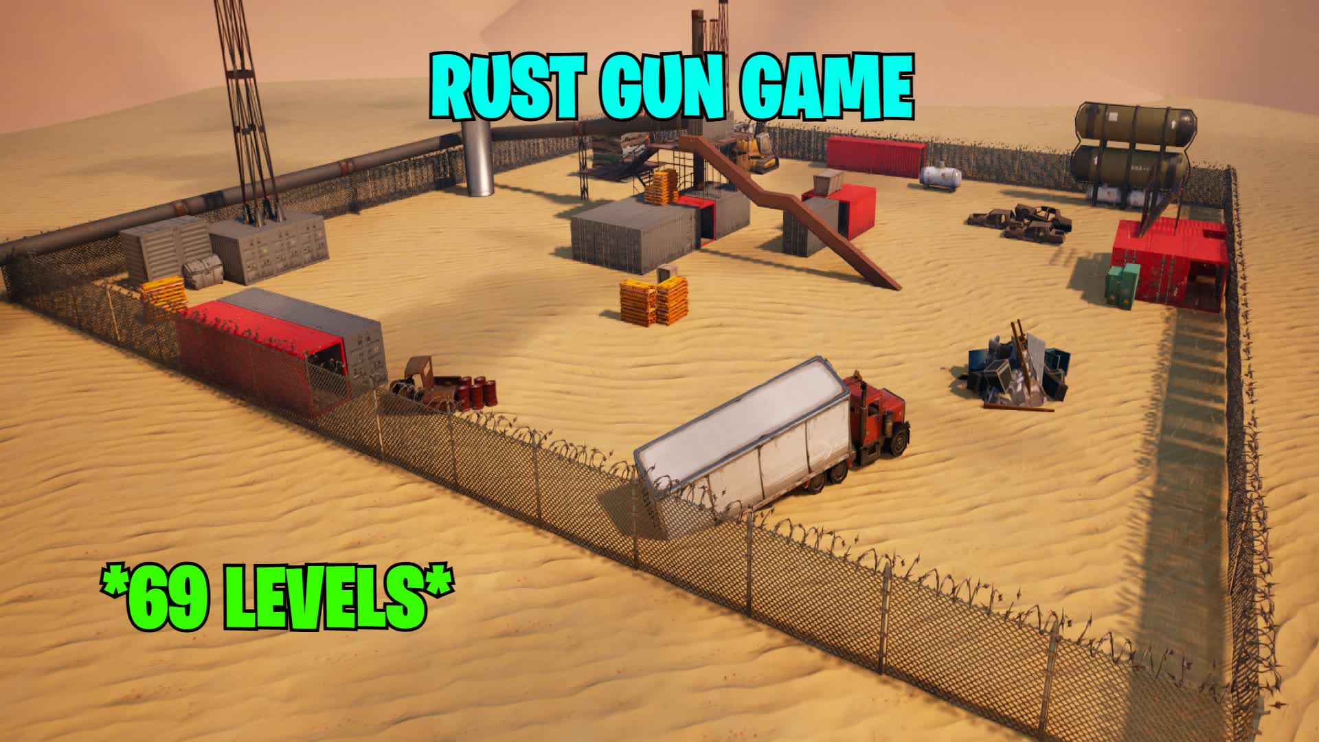 RUST: Gun Game 🔫 — Fortnite Creative map