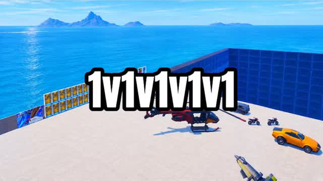 1v1v1v1 avec toutes les armes — Fortnite Creative map