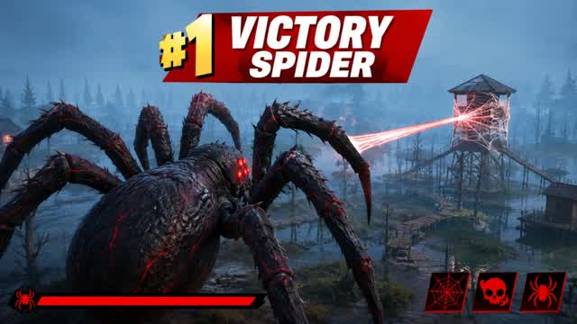 SPIDER BOSS FIGHT EVENT - BOSSFIGHT — Fortnite Creative map