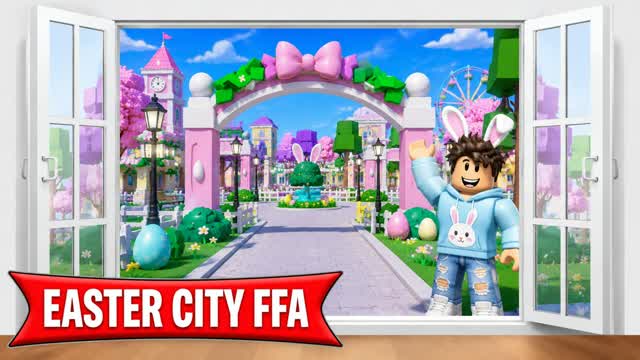EASTER CITY FFA — Fortnite Creative map cover art