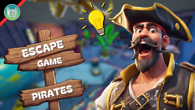 Escape Game - Pirates — Fortnite Creative map cover art