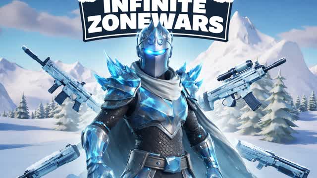 infinite zone wars — Fortnite Creative map cover art