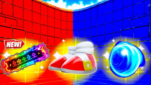 RED VS BLUE IMPACT THE BATTLE 🔴🔵 — Fortnite Creative map