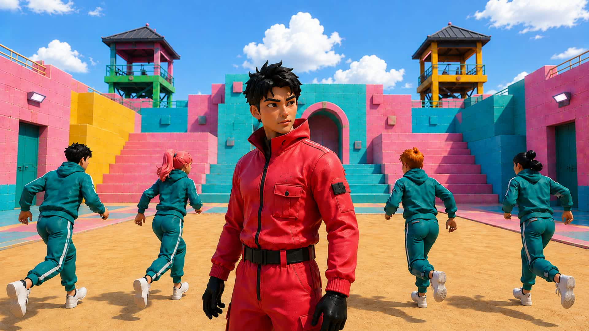 games red light — Fortnite Creative map