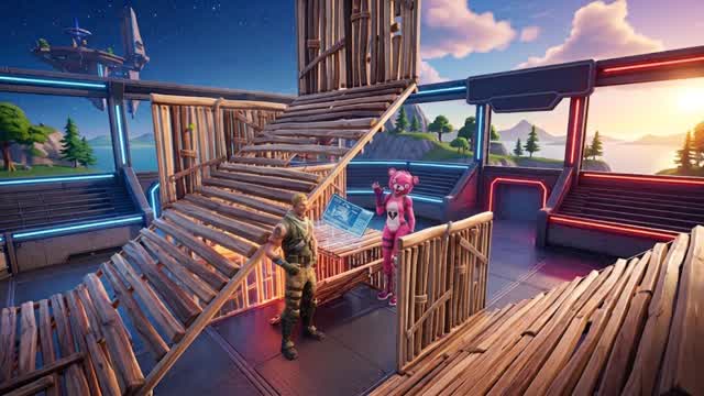 1V1 SOURT — Fortnite Creative map cover art