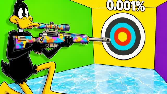 🦴 BONES TRICKSHOTS EZ 💀🎯 — Fortnite Creative map cover art