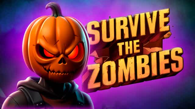 SURVIVE THE ZOMBIES — Fortnite Creative map cover art