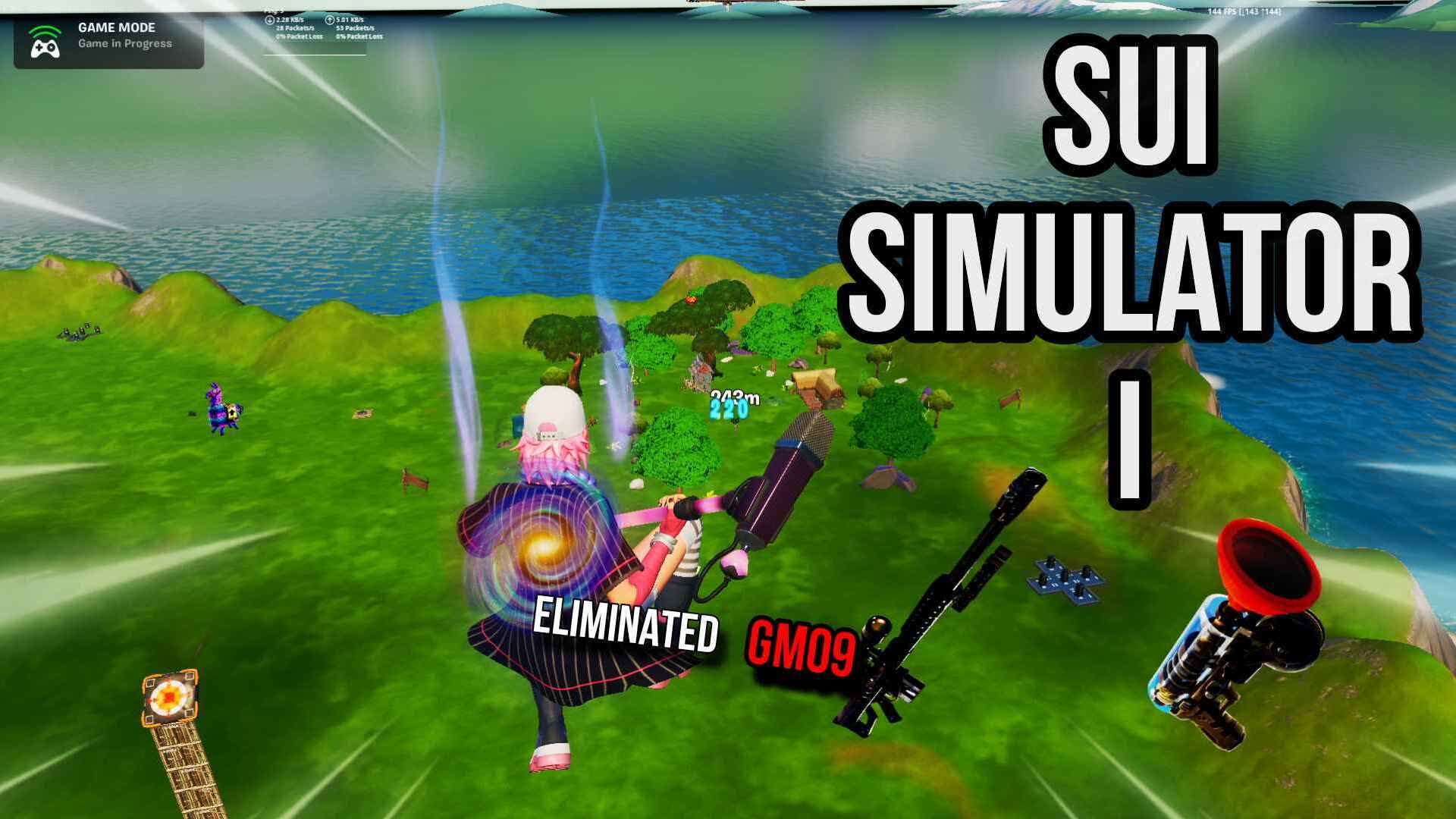 SUI SIMULATOR I — Fortnite Creative map