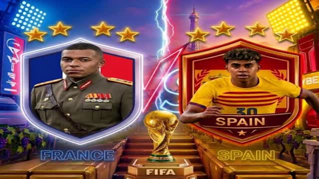🥶FRANCE VS SPAIN🥵 FOOTBALL WORLD CUP — Fortnite Creative map cover art