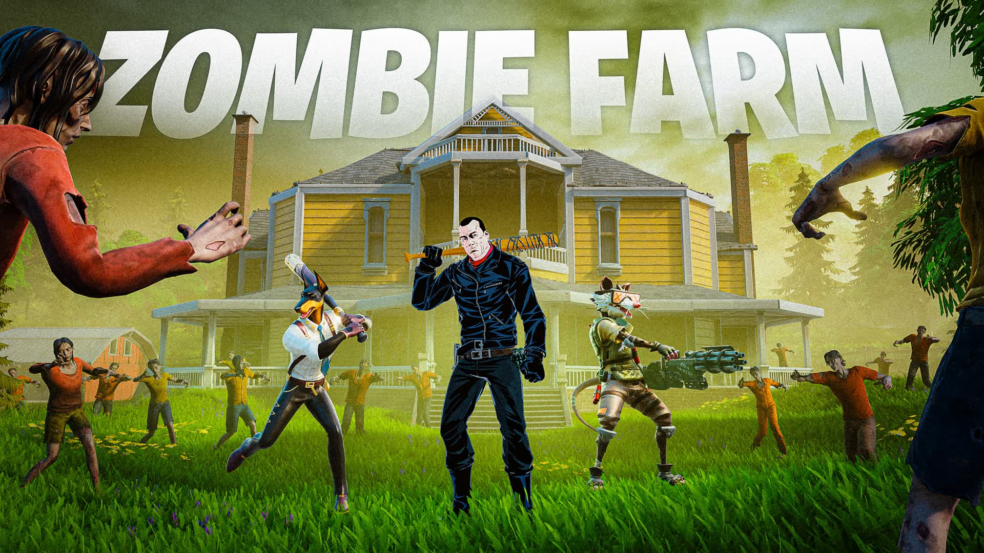 ZOMBIE FARM 🧟 — Fortnite Creative map
